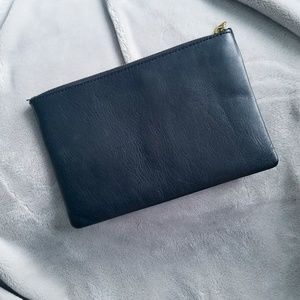 Madewell The Leather Pouch Clutch